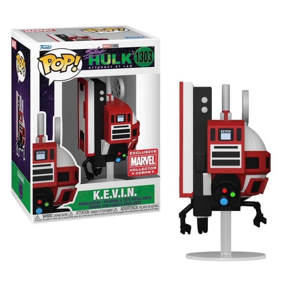 Funko Pop! She Hulk: Kevin Marvel collector corps box Amazon Exclusive
